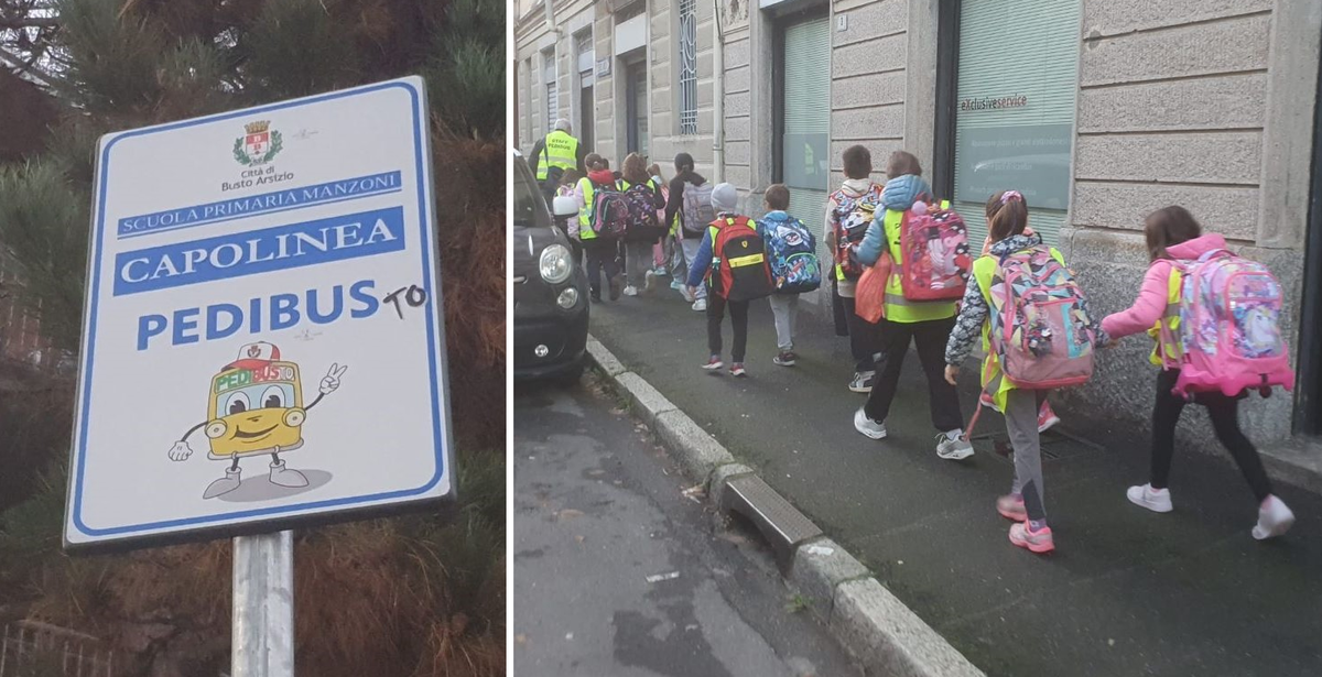 A Busto riparte il Pedibus Così noi bambini salviamo un pezzetto di