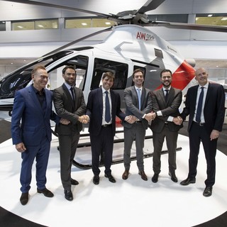 Leonardo: successo commerciale per il nuovo elicottero AW09 in Europa con contratti preliminari per dieci unità con Léman Aviation