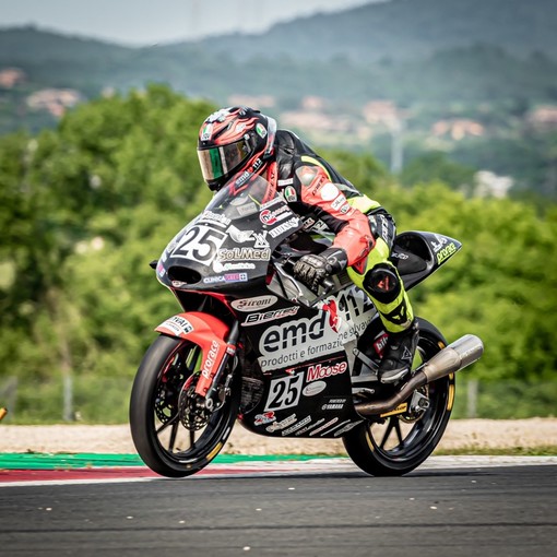 Civ Moto3: Leonardo Abruzzo sempre più veloce, podio mancato per 89 millesimi