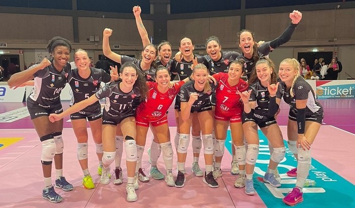 Futura Volley senza freni in Sardegna: netta vittoria su Olbia