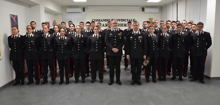 FOTO. Nuovi carabinieri in provincia di Varese, il saluto del comandante della legione &quot;Lombardia&quot;