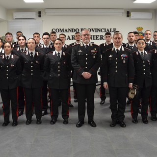 FOTO. Nuovi carabinieri in provincia di Varese, il saluto del comandante della legione &quot;Lombardia&quot;