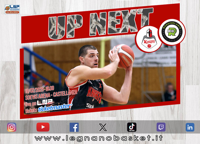 Legnano Knights, il tour de force comincia con Faenza