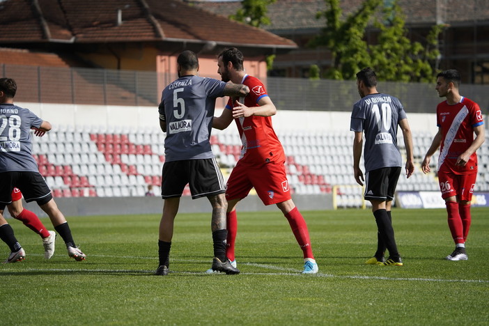 L'esaltante gara contro l'Alessandria della passata stagione (foto di Marco Giussani)