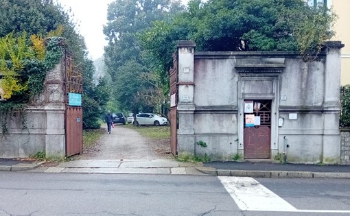 L'ingresso di Villa Sioli