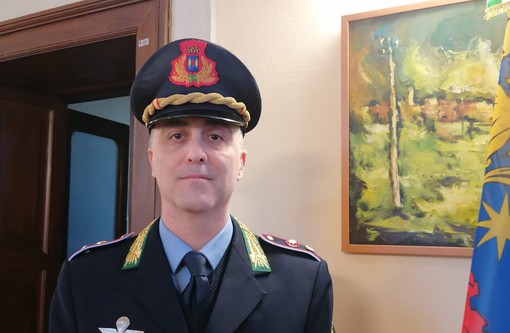 Il comandante della polizia locale di Somma Lombardo Andrea Sacco