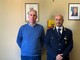 Il sindaco di Casorate Sempione con il nuovo comandante della polizia locale Antonino Tomaselli