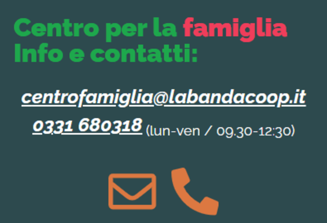 Centro per la Famiglia della Valle Olona: un sostegno concreto alle famiglie del territorio