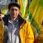 Il presidente di Coldiretti Varese Pietro Luca Colombo alla manifestazione di Parma