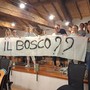 Lo striscione del Comitato Via Lazio / R4