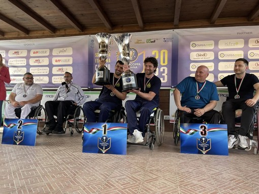 De Fiorio e Bagdasar della Polha Varese si aggiudicano la Supercoppa di calcio balilla paralimpico