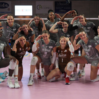 La Uyba fa festa anche in Friuli (foto Lega Volley Femminile)