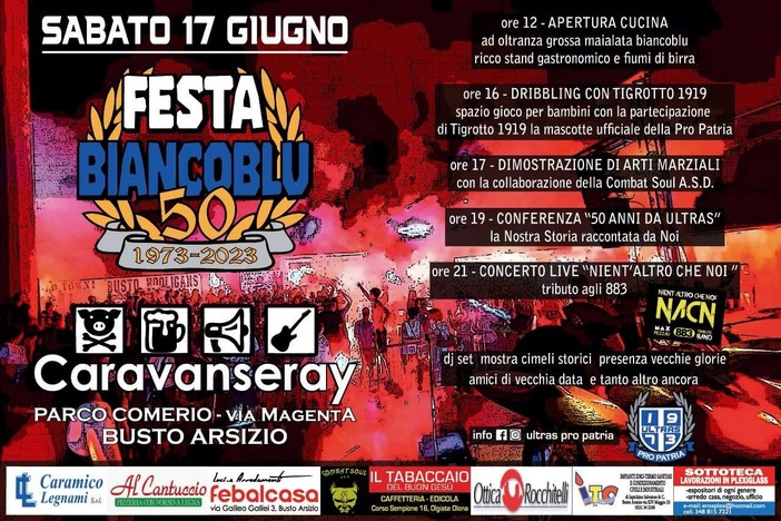 Sabato torna la festa Biancoblu con un compleanno speciale: i 50 anni della curva