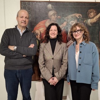 Da sinistra, Claudio Argentiero, Manuela Maffioli, Valeria Valli