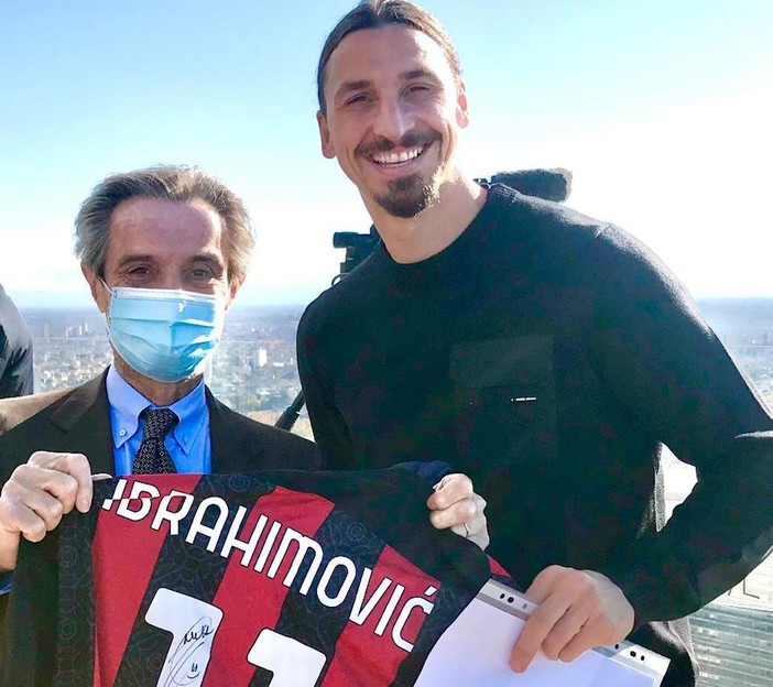 Festa Rosa Camuna: riconoscimento speciale al Milan per lo scudetto. E da Fontana un «forza Ibra»