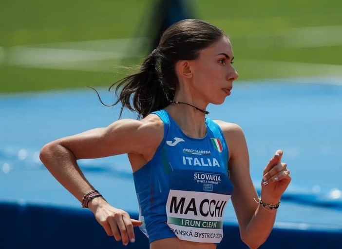 Giulia Macchi, Premio Speroni 2024 (foto Fidal)