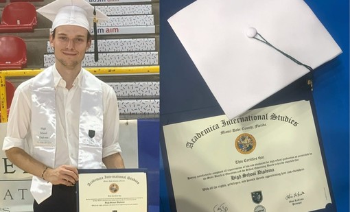 Doppio diploma Italia-Usa: il successo di Giacomo Confalonieri, studente dell'Istituto &quot;Fermi&quot; di Castellanza