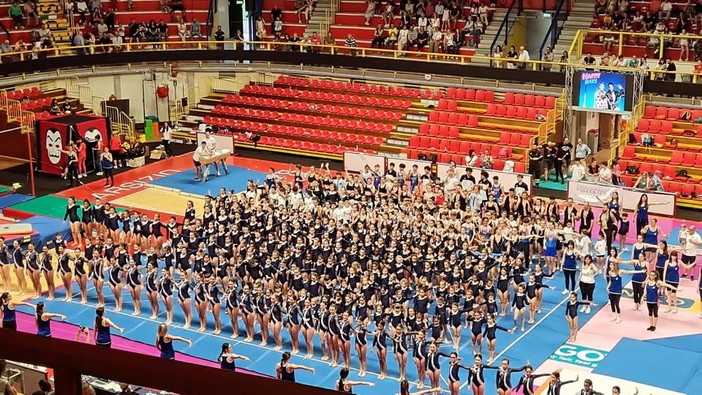 La Ginnastica Pro Patria Bustese fa bella mostra alla e-work Arena con ambizioni importanti per il futuro