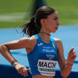 Giulia Macchi, Premio Speroni 2024 (foto Fidal)