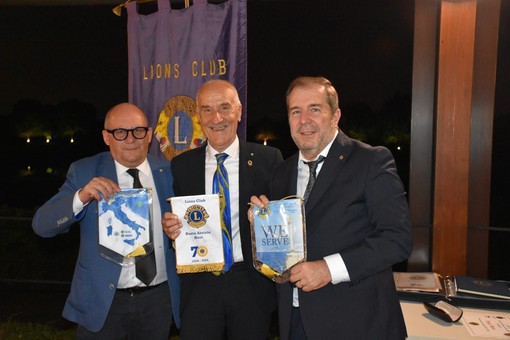 Passaggio degli incarichi al Lions Club Busto Arsizio Host: Gianfranco Zilioli nuovo presidente