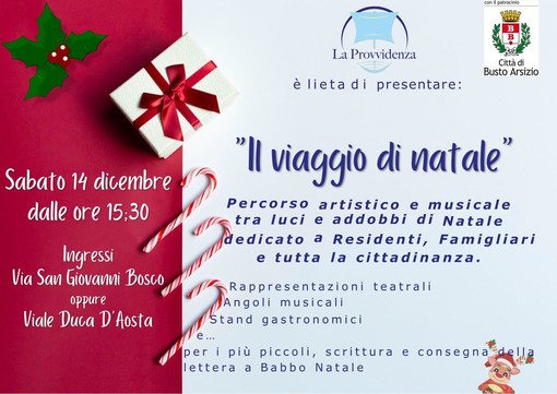 Il Viaggio di Natale: una festa per tutta la comunità all'Istituto La Provvidenza