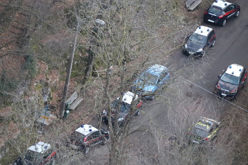 VIDEO. Omicidio di Morazzone, in un filmato dall'elicottero i momenti della cattura a Viggiù