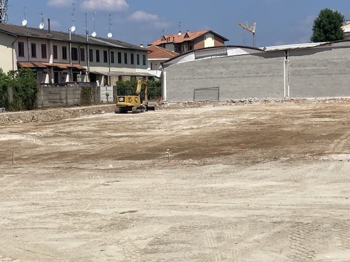 LE FOTO. Lidl arriva a Gorla Minore, partiti i lavori per un altro supermercato in via Colombo