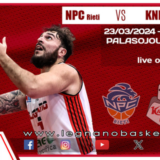 Basket, serie B: Knights Legnano, il rush finale parte da Rieti