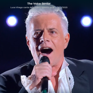 Luca Virago a The Voice Senior