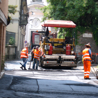 Prima settimana di settembre: partono i lavori di asfaltatura delle vie Giolitti e Genova