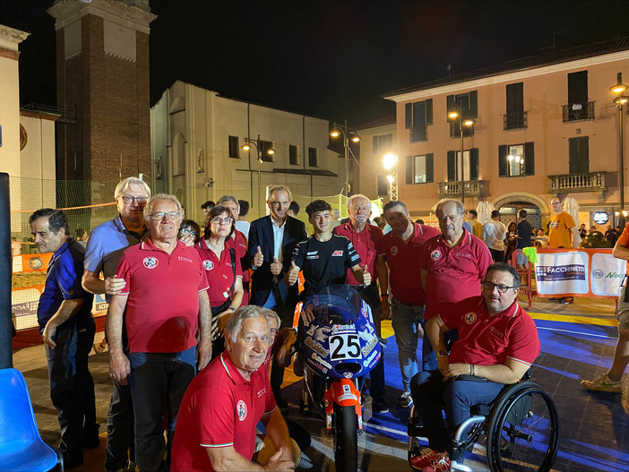 Leo al recente, ed emozionante, evento in piazza Santa Maria