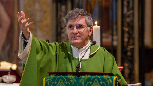 Monsignor Giuseppe Marinoni (foto tratta da IlSaronno.it)