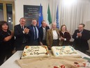 FOTO E VIDEO. Festa a sorpresa per i 90 anni di Ninetto Pellegatta: «Sei un cittadino importante per Busto e un padre della destra in provincia»