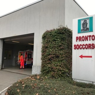 Il ciclista di 60 anni coinvolto nell'incidente è stato elitrasportato all'ospedale di Circolo di Varese