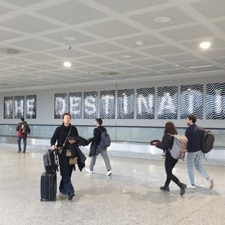 Al terminal 1 di Malpensa il muro delle meraviglie “WOW! Walls of Wonder”