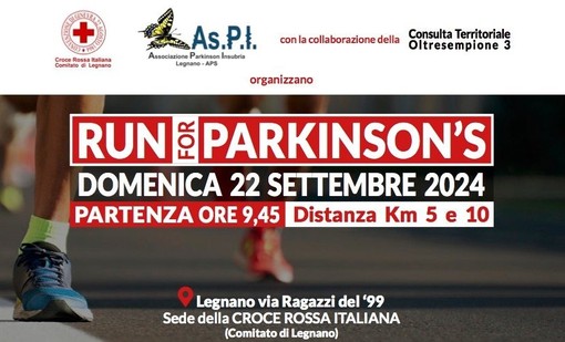 Run for Parkinson: Legnano unisce persone ed esperienze contro la malattia