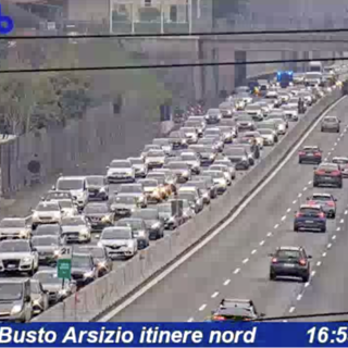 Le code in Autolaghi viste dalle webcam di Autostrade per l'Italia