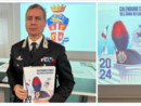 Il comandante provinciale dei carabinieri Marco Gagliardo con il Calendario Storico edizione 2024