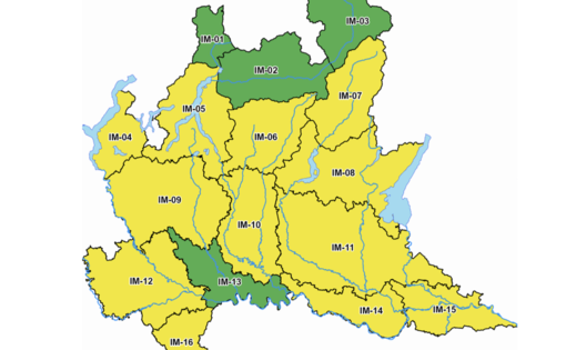 Allerta meteo della Protezione civile sul Varesotto per rischio idrogeologico e idraulico