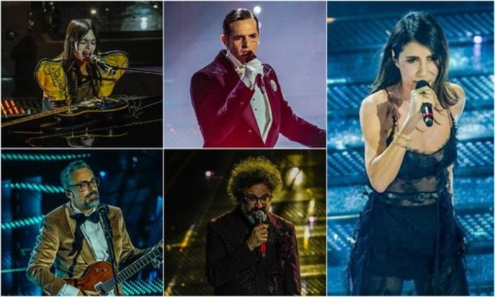 Sanremo 2025: dopo la prima sera in testa Brunori Sas, Giorgia, Lucio Corsi, Simone Cristicchi e Achille Lauro