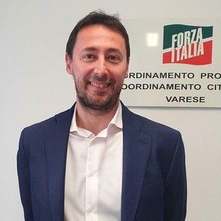 Simone Longhini, Segretario provinciale di Forza Italia