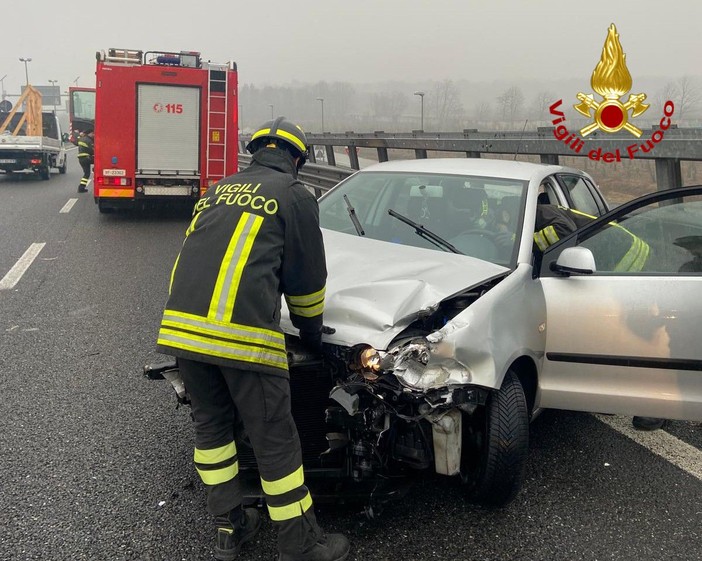 L'incidente di oggi sulla superstrada di Malpensa