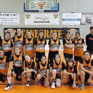 Bulldog Basket Canegrate, le Under 13 Femminile chiudono al primo posto il girone interprovinciale