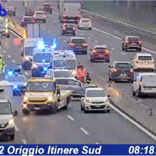 L'incidente visto dalle telecamere di Autostrade per l'Italia