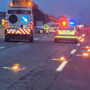 Una foto dell'incidente tratta da ilSaronno.it