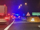 La polizia Stradale sul posto