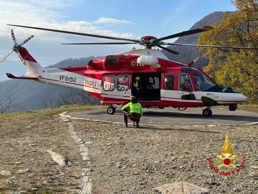 Ritrovato ferito ma vivo l'escursionista varesino disperso in Valgrande