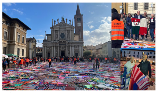 VIDEO E FOTO. Viva Vittoria, Busto mai così a colori: «Noi tessitrici sociali»