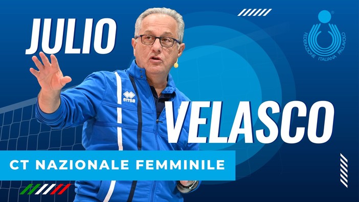 Volley: Julio Velasco è il nuovo CT dell'Italia femminile