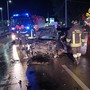 FOTO. Sabato nero sulle strade del Varesotto, in serata scontro tra tre auto a Venegono Inferiore